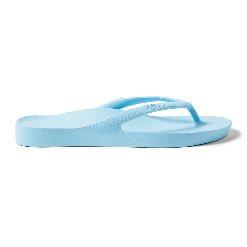 Archies Arch Support Thongs Sky Blue US 4