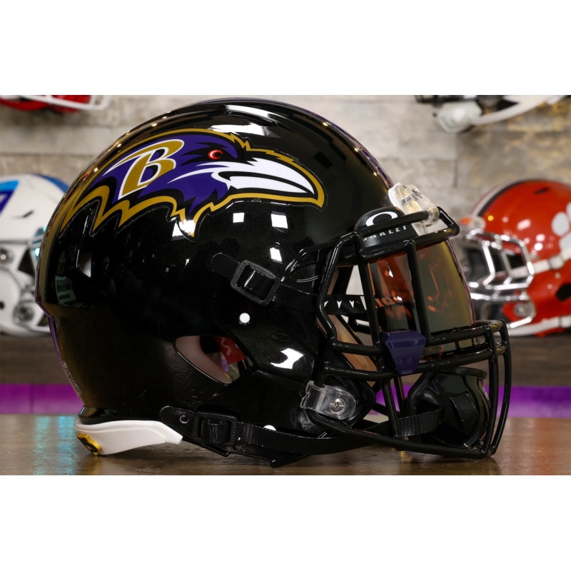 Baltimore Ravens Riddell Speed Authentic Helmet – GG Edition 02689