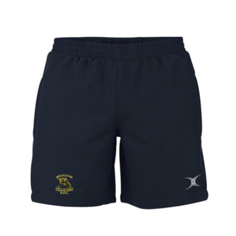 Brockleians RFC Senior’s Black Evo Shorts Extra Small