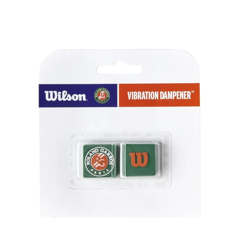 Wilson Roland Garros Dampeners – Green/Orange GREEN/ORANGE One Size