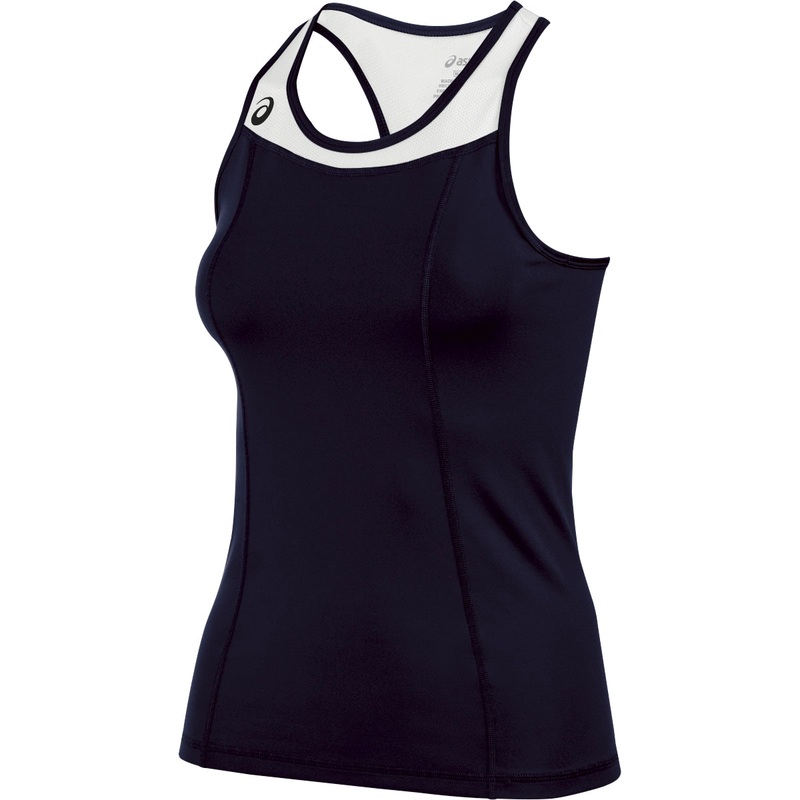 Asics Women’s Chaser Shimmel Tank Top Navy/White XS