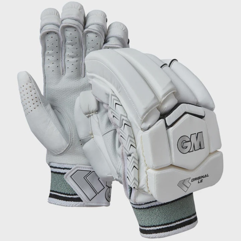 Gunn & Moore Original L.E. Batting Gloves – White Adult LH