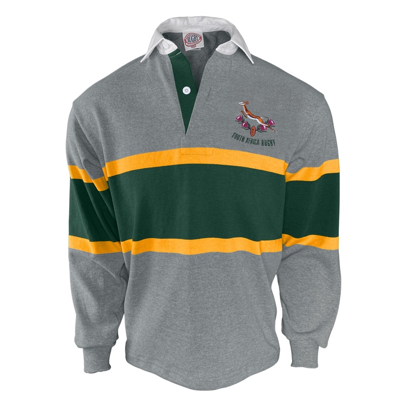 South Africa Oxford Stripe Rugby Jersey X-Small
