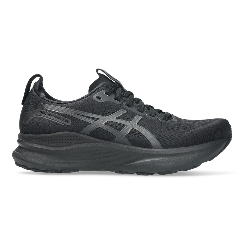 ASICS GEL-KAYANO 32 Womens Running Shoes Black/Graphite Grey US 6