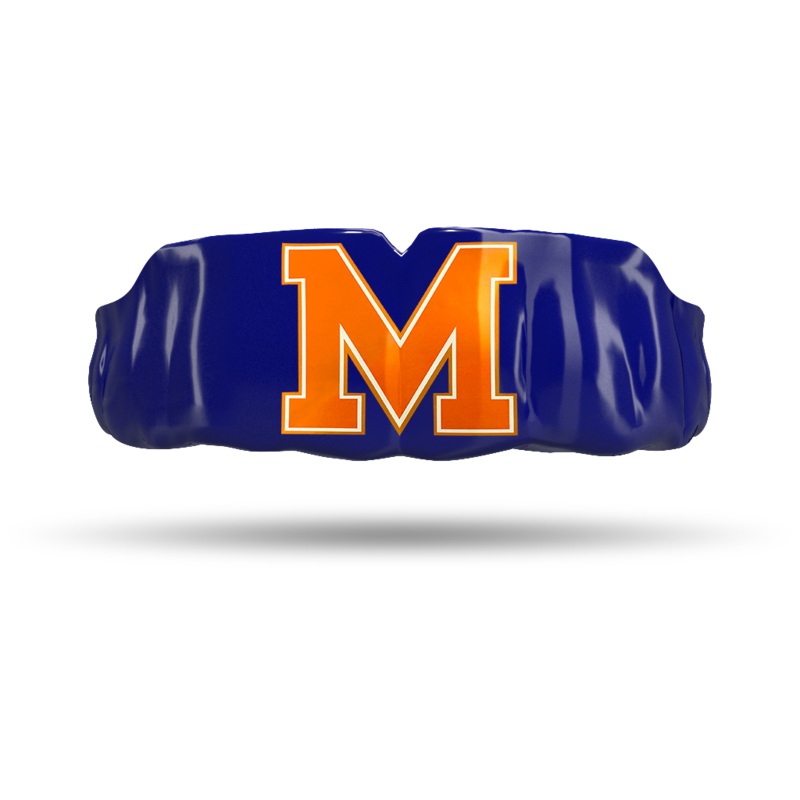 Manhasset High School Girls Lacrosse Custom Mouthguards Navy