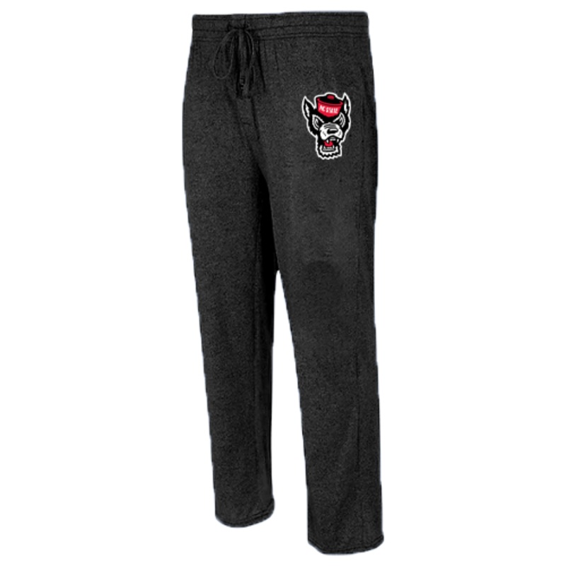 NC State Wolfpack Men’s Heathered Black Wolfhead Quest Knit Pants Small