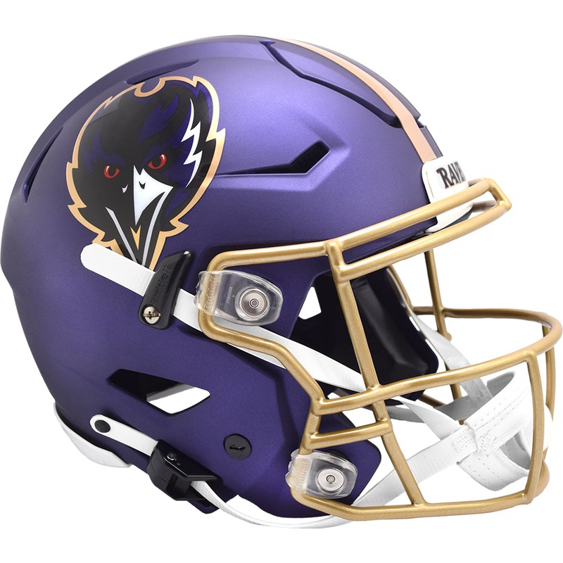 Baltimore Ravens Authentic SpeedFlex Helmet – 2024 Alternate