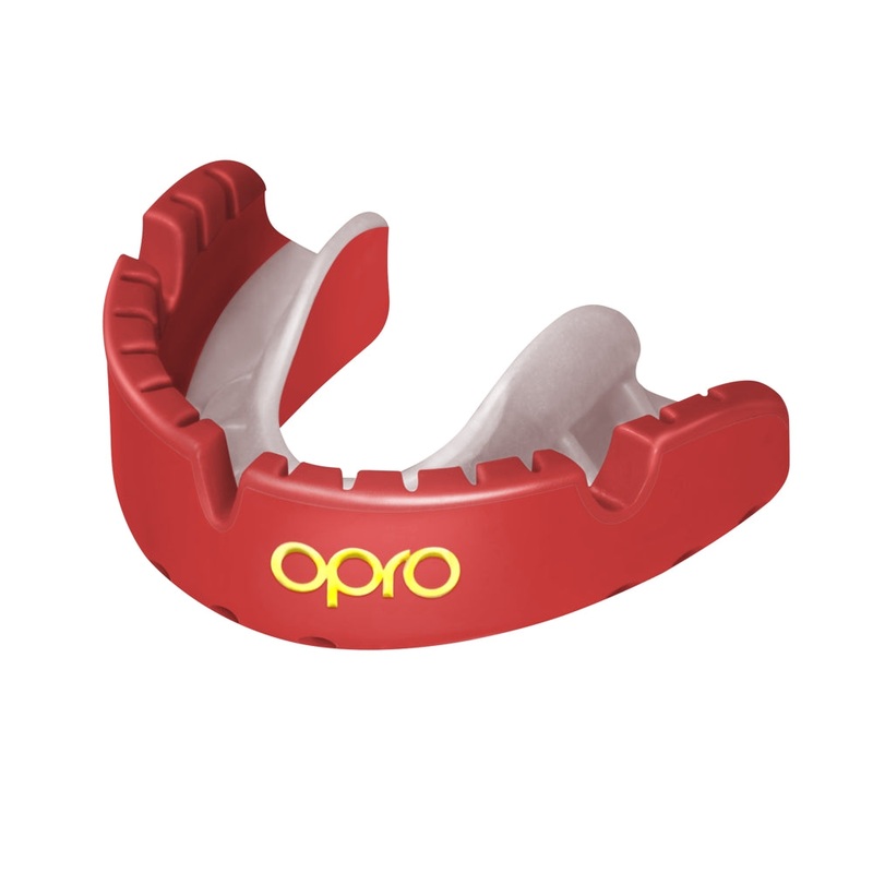 Gold Level Red Mouthguard for Braces Adult (Age 10+)