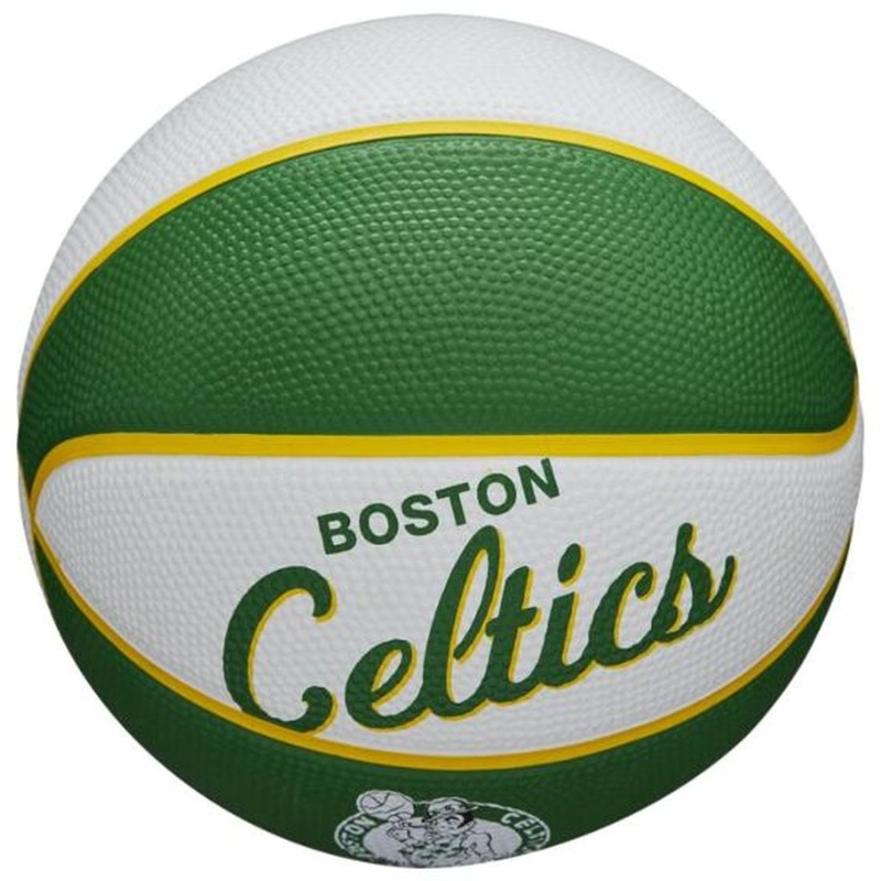 Wilson NBA Team Retro Mini Basketball – Boston Celtics NA 3