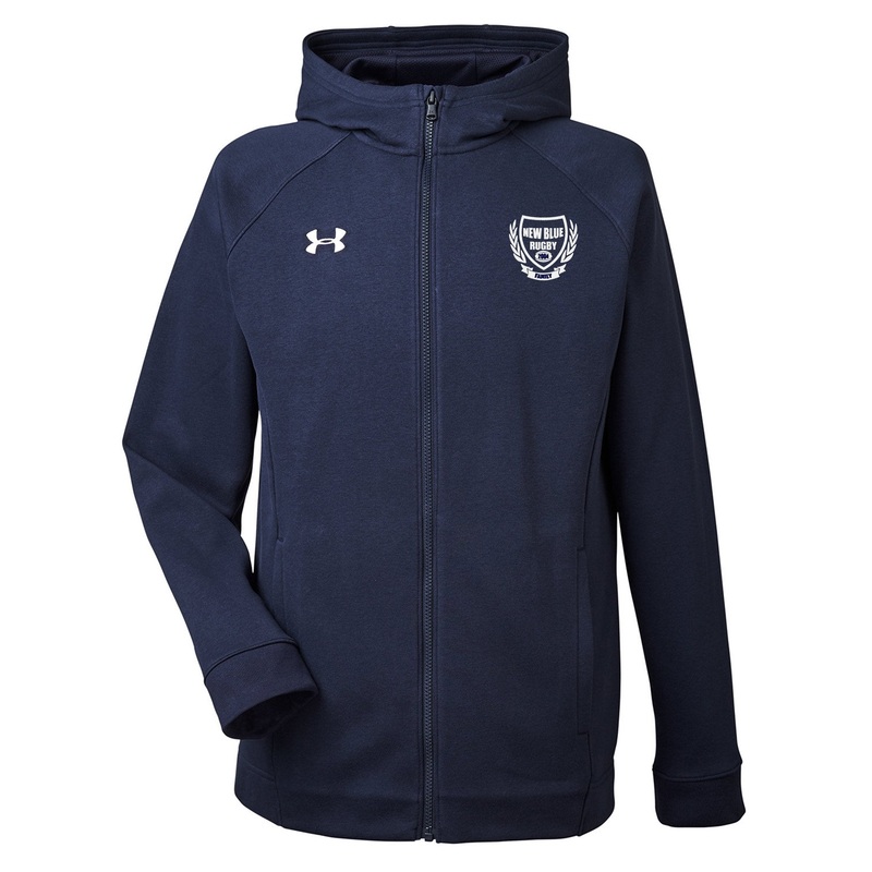New Blue Rugby Hustle Zip Hoody Midnight Navy Small