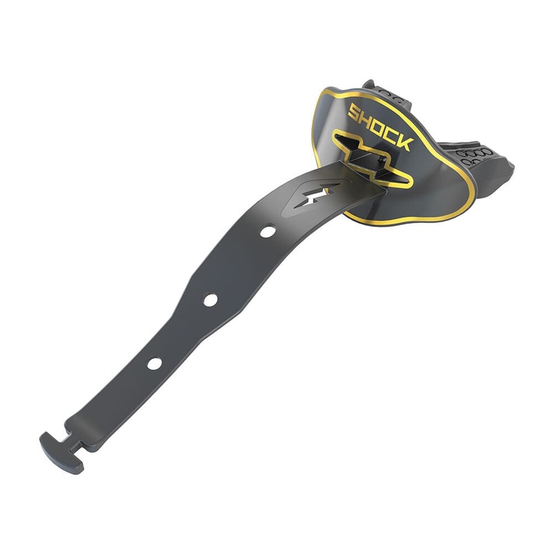 Chrome Black/Gold Bolt Lip Guard Chrome Black/Gold OSFM