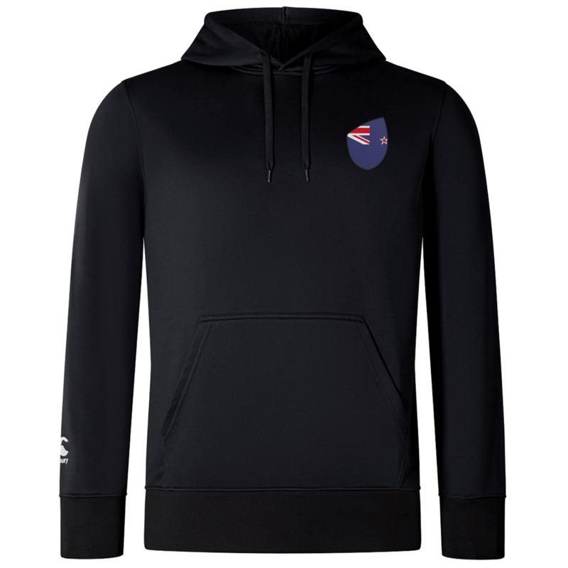 New Zealand Shield Club Lightweight  Hoodie S Black