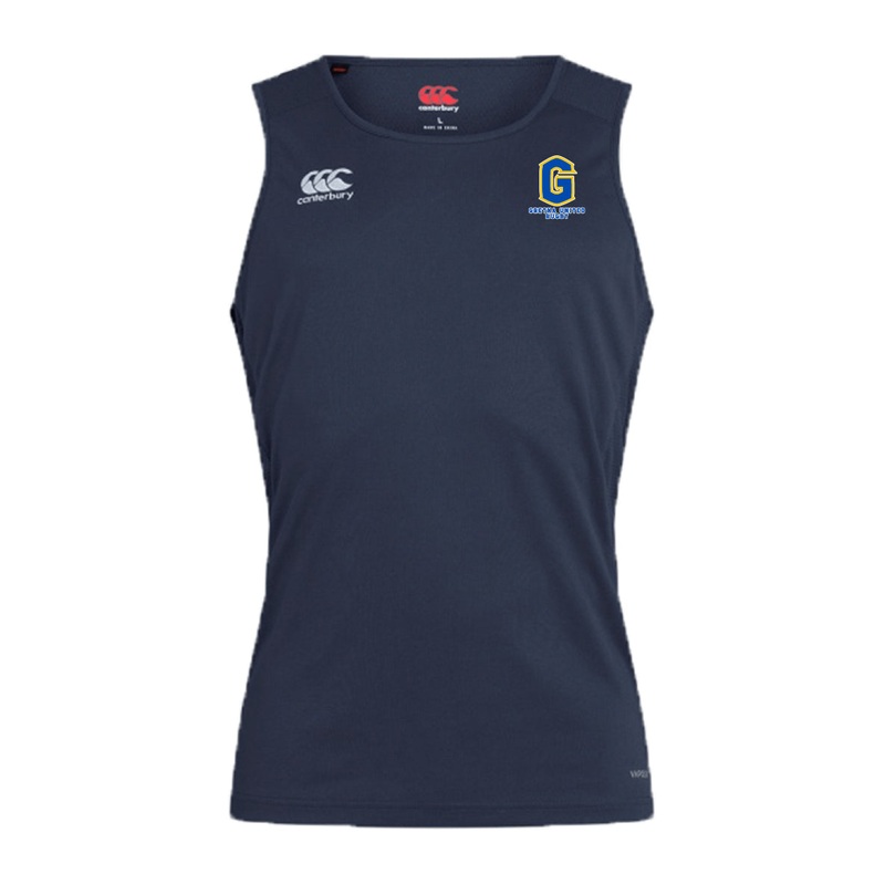 Gretna United Rugby Club Dry Singlet by Canterbury XS Navy