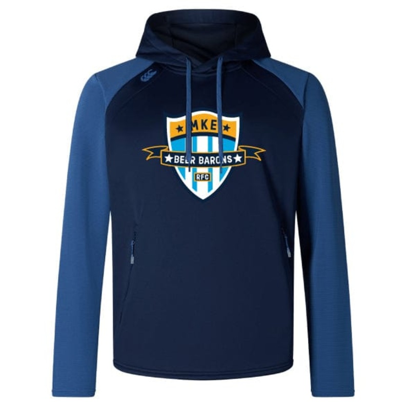 Milwaukee Beer Barons RFC Elite Training Hoody by Canterbury XS Navy