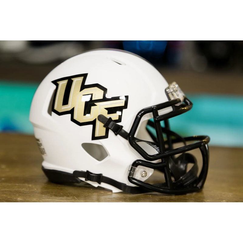 UCF Knights Riddell Speed Mini Helmet – Matte White