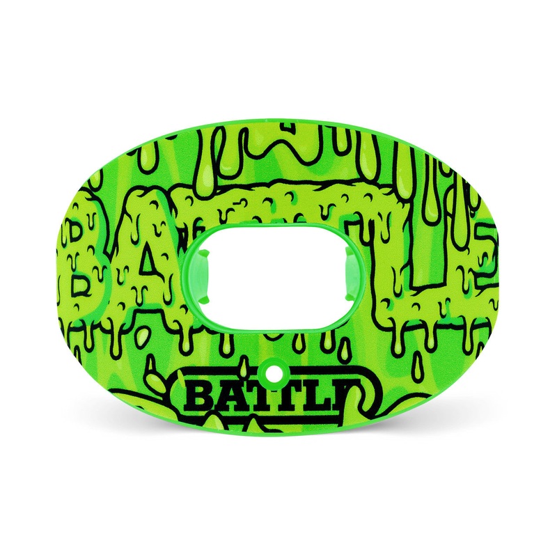 “Slime” Oxygen Football Mouthguard Neon Green
