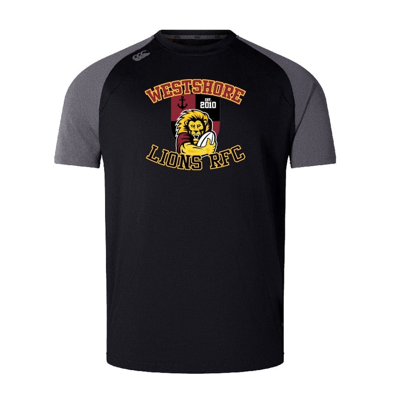 Westshore Lions Elite Training Tee by Canterbury XS Black
