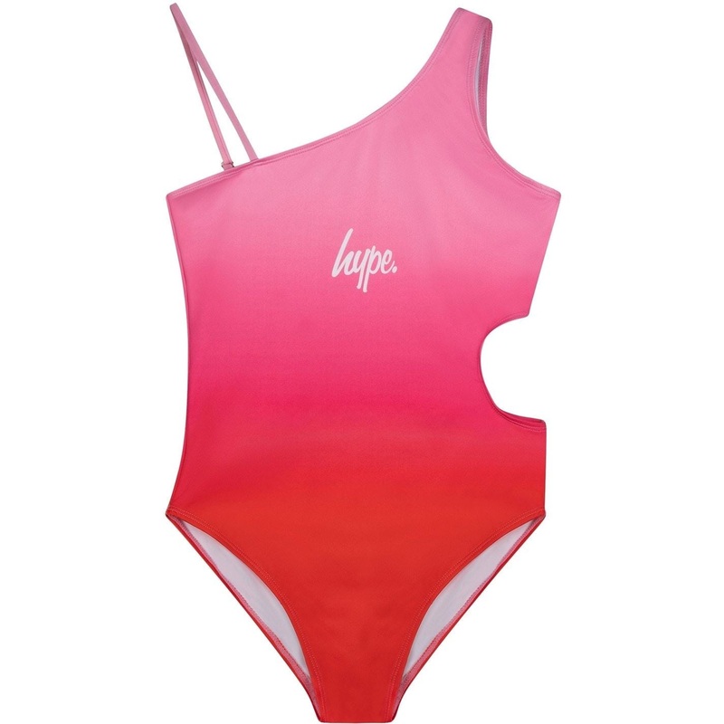 Hype Fade Swimsuit 5-6 (XS) Pink