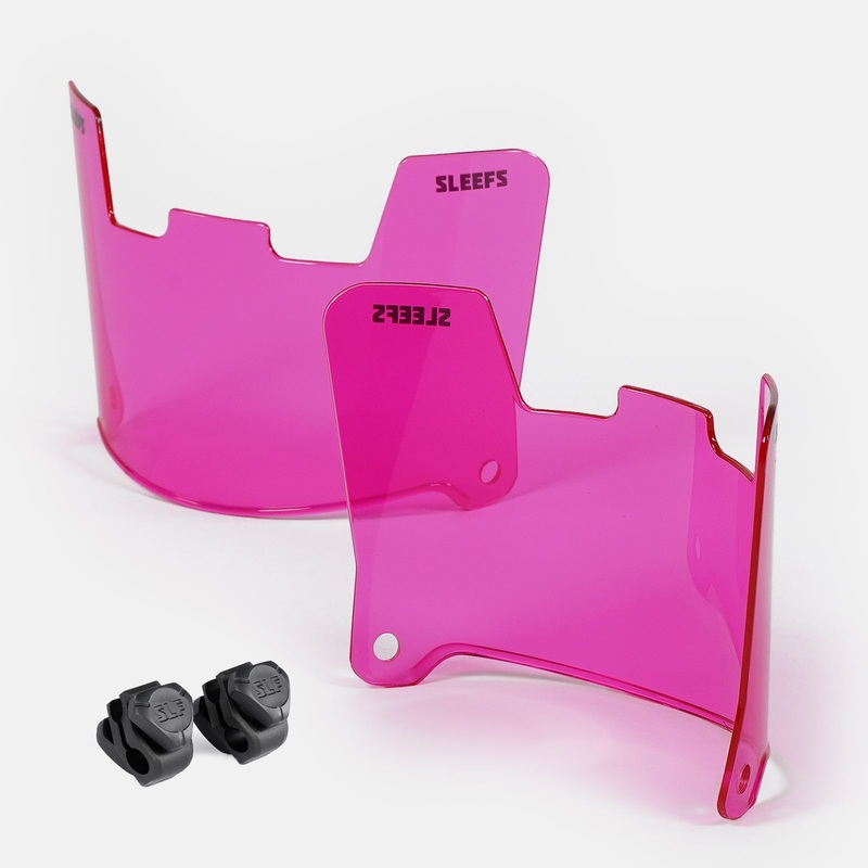 Untamed Pink Clear Helmet Eye-Shield Visor Pink