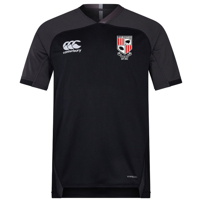 West Hartford Rugby Vapodri Evader Jersey by Canterbury XS Black