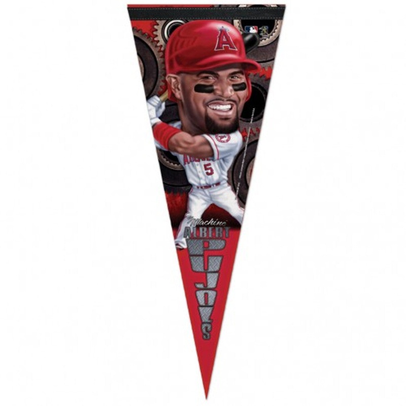 Wincraft Los Angeles Angels Premium Style Albert Pujols Design Pennant 12×30 CO