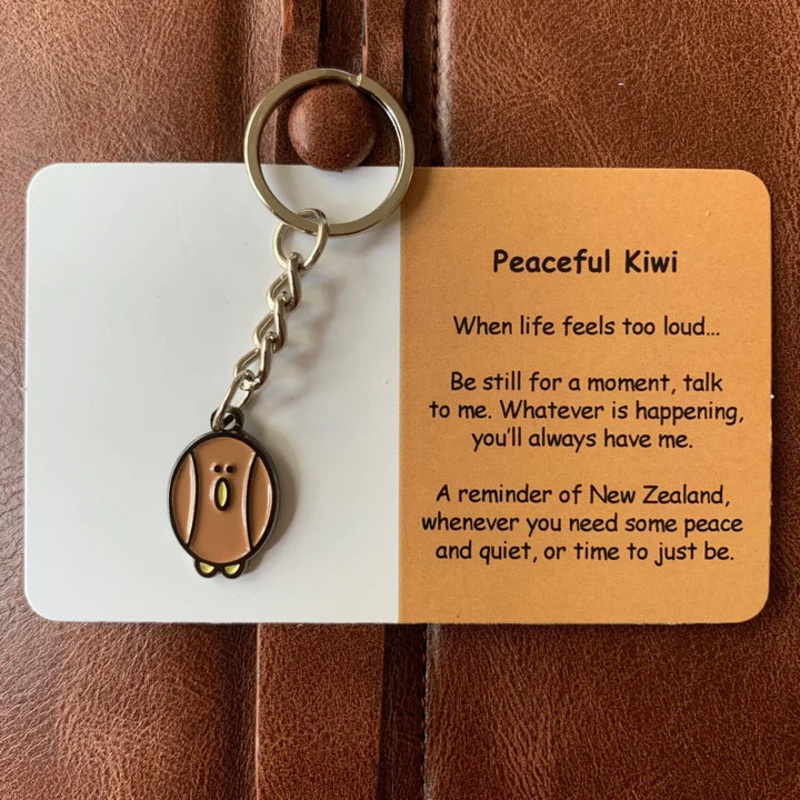 Little Joys – Peaceful Kiwi Keychain