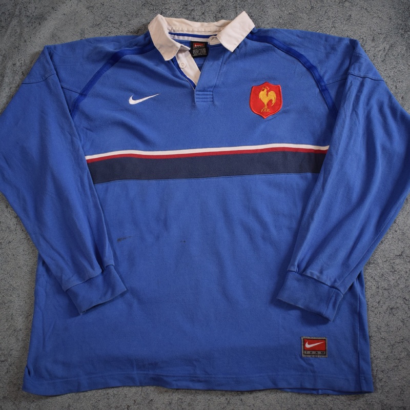 2001 France Home Jersey – XL