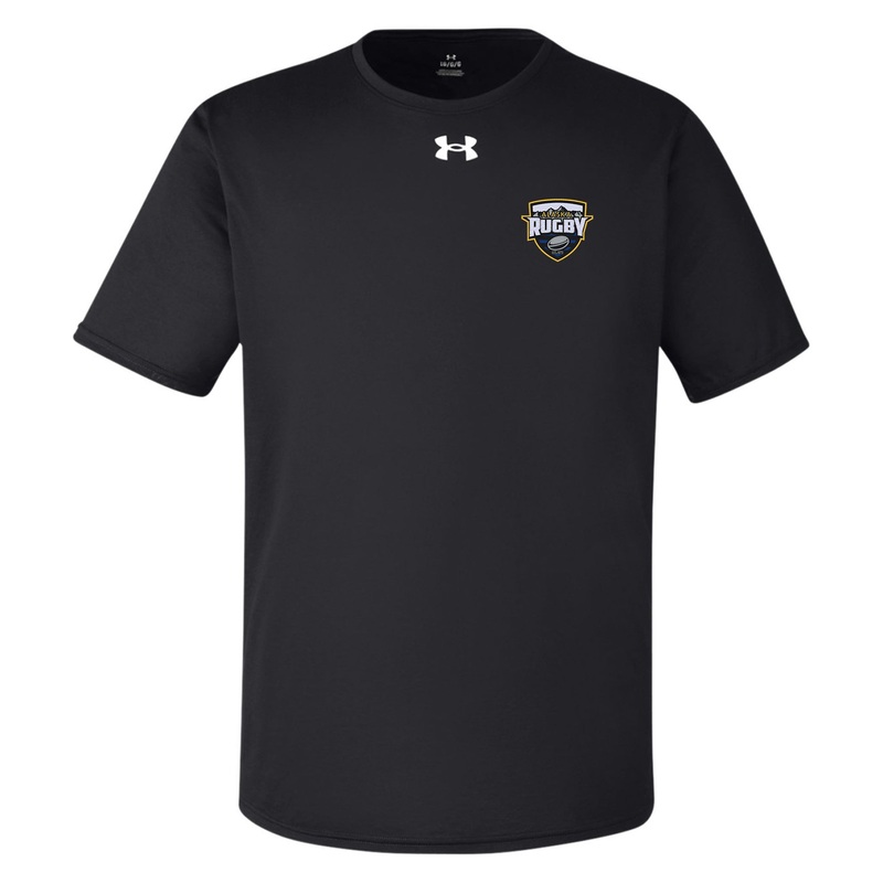 Alaska Rugby UA Team Tech T-Shirt Black SM