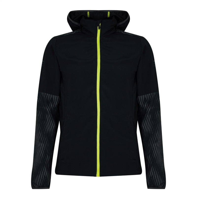 Umbro Prtrgr Shw Windbreaker Funnel Neck Jacket Small Blk/Perisco/Lim