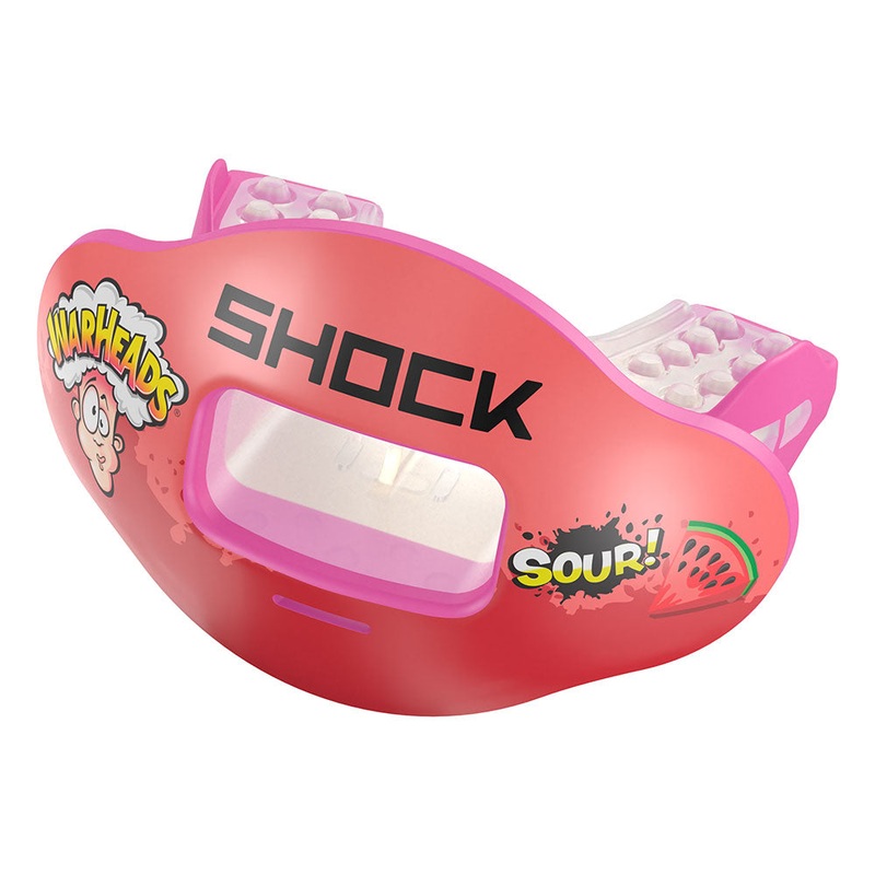 Warheads Max AirFlow Football Mouthguard Sour Watermelon OSFM