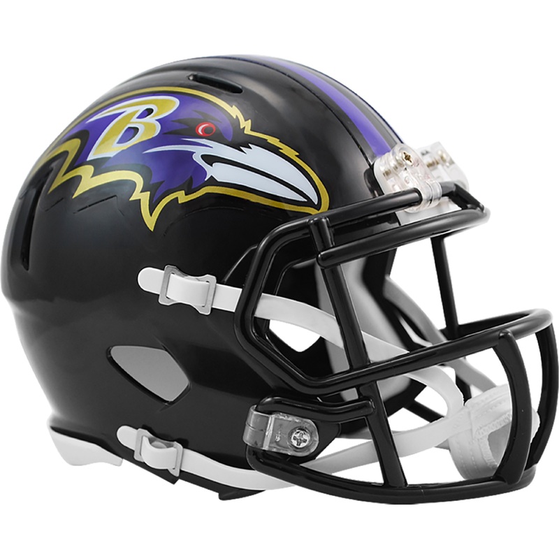 Baltimore Ravens Riddell Speed Mini Football Helmet