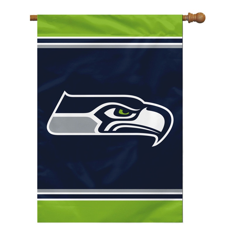 Fremont Die Seattle Seahawks 1-Sided House Flag 28×40