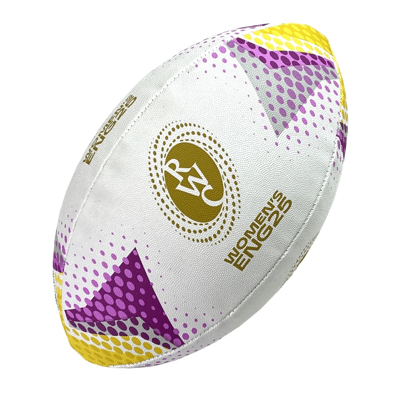 Women’s Rugby World Cup 2025 Offical Supporters Ball by Gilbert 5 Yellow