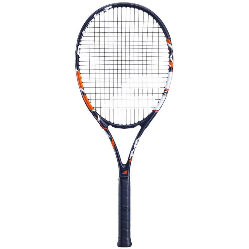 2024 Babolat Evoke Tour Strung Tennis Racket BLACK/RED G3