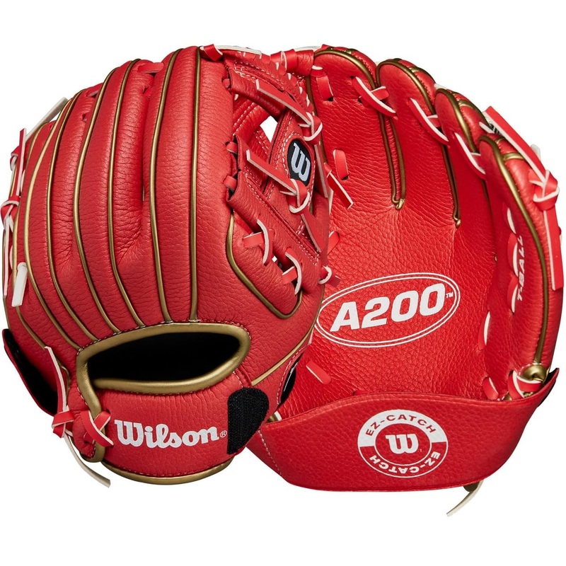 Wilson A200 EZ Catch 9 Youth Baseball Glove  – Right Hand Throw