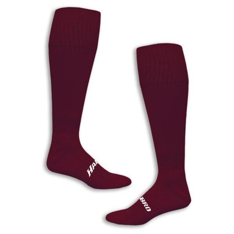 Performance Solid Rugby Socks Maroon Large (9-13 Men’s)