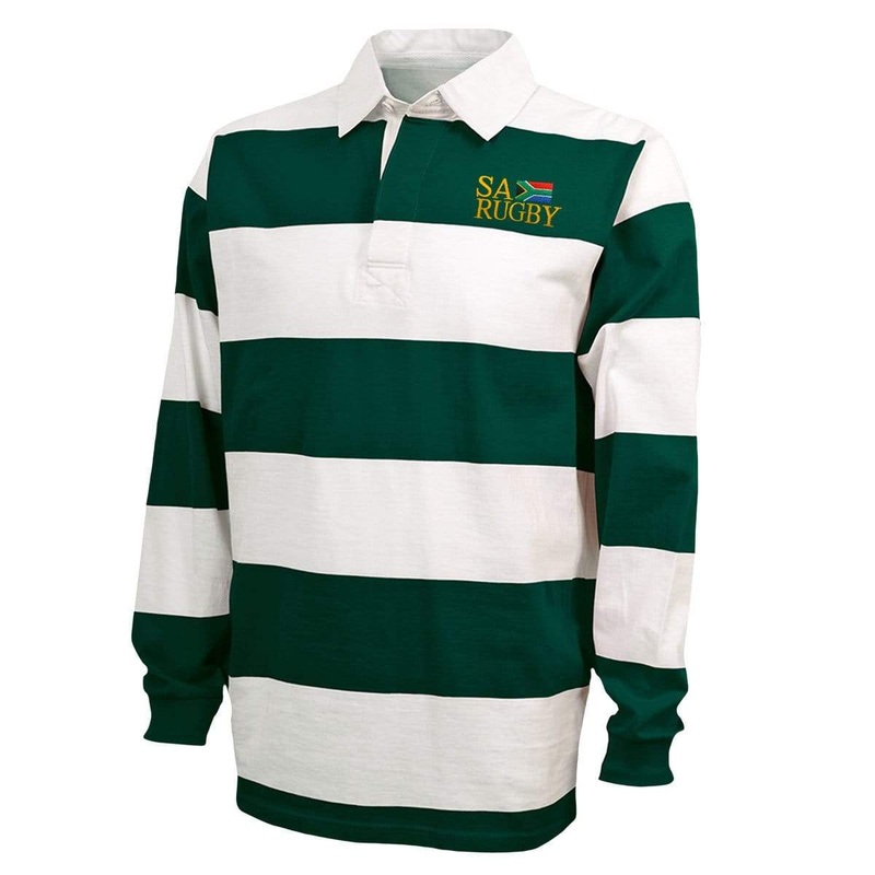 South Africa Hooped Rugby Shirt 2X-Small