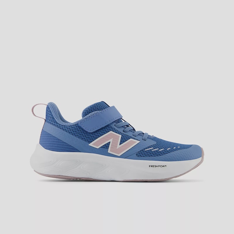 New Balance Kids Fresh Foam 625 Bungee Lace with Top Strap – Sea Stone K 11