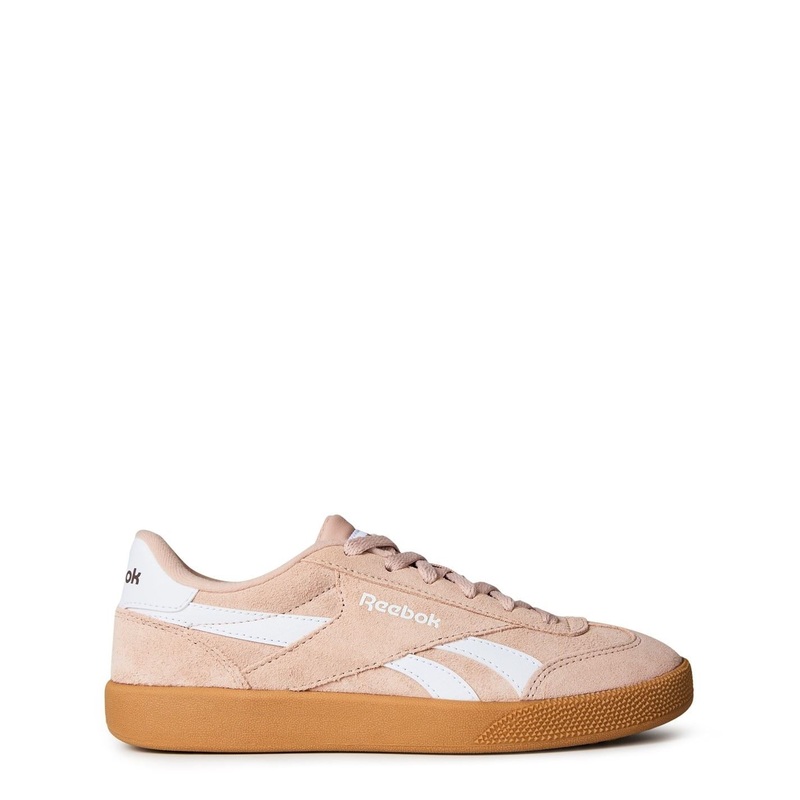 Reebok Smash Edge Low Top Sneakers White Black 6 (39) Pink/Wht/Gum