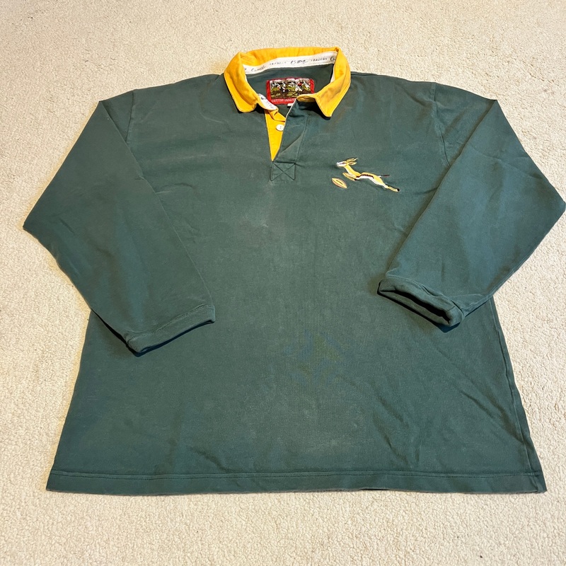 2000s Springboks Supporters Jersey – L/XL (Cotton Traders)
