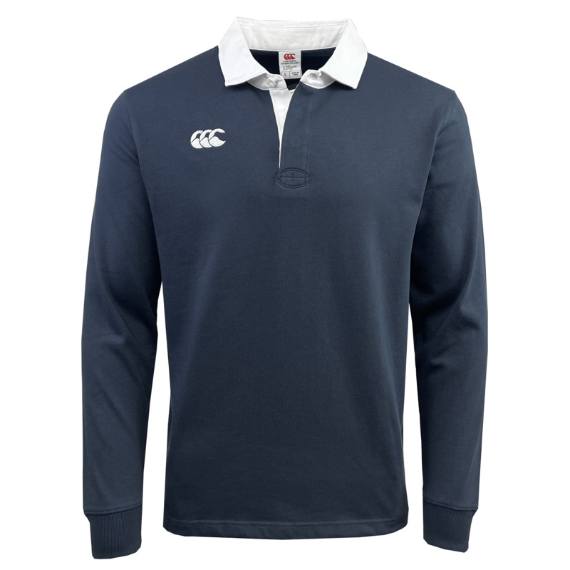 Canterbury CCC Solid Dye Long Sleeve Rugger S Dark Blue