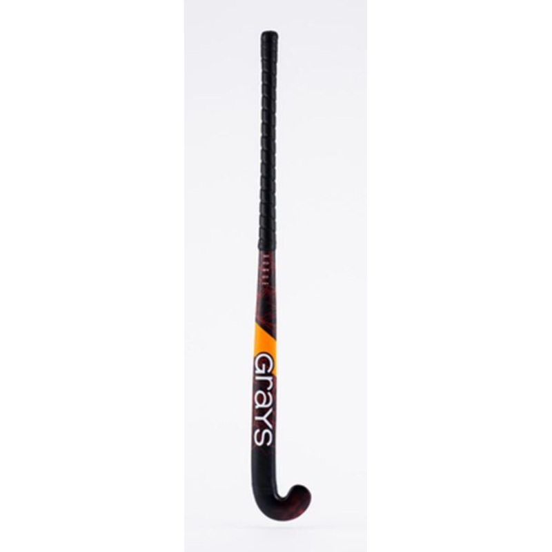 Grays Rogue Ultrabow Micro Wooden Hockey Stick 28 BLACK/RED