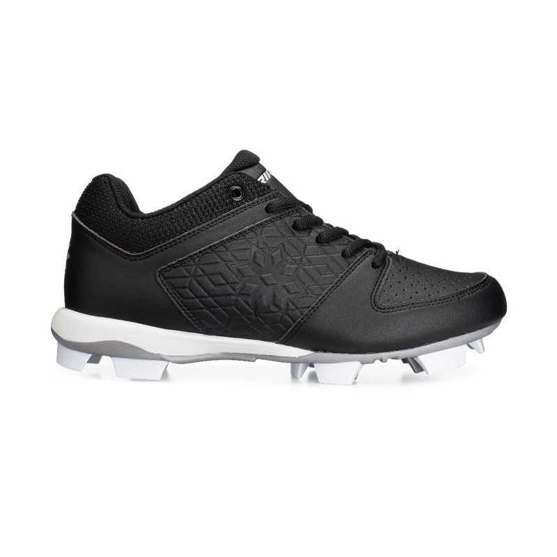 RIP-IT Molded Softball Cleats BLACK SZ 5.5 MEDIUM