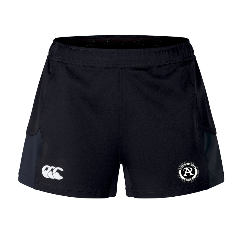 Atlanta Premier Rugby Club Women’s Advantage Short 2.0 by Canterbury 6 Black