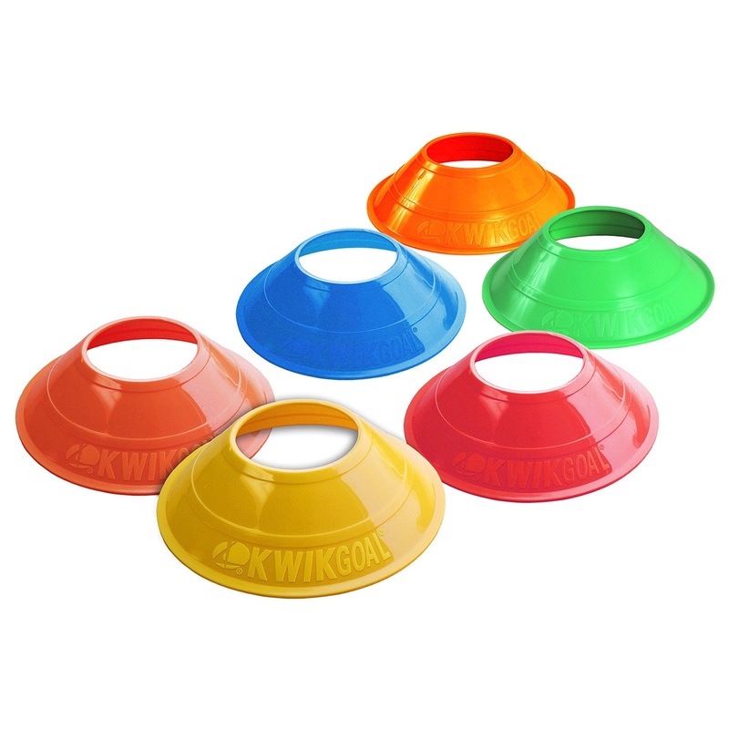 Kwik Goal Mini Disc Cones – Set of 25 Mini Yellow