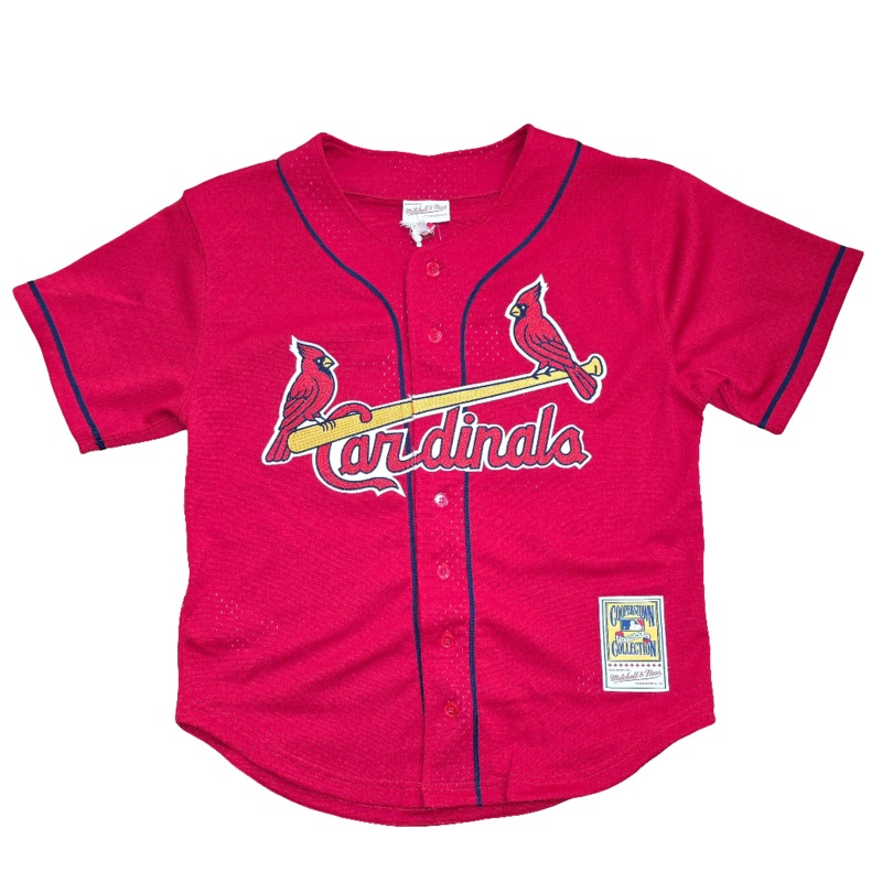St. Louis Cardinals Mark McGwire Mitchell & Ness BP Jersey S