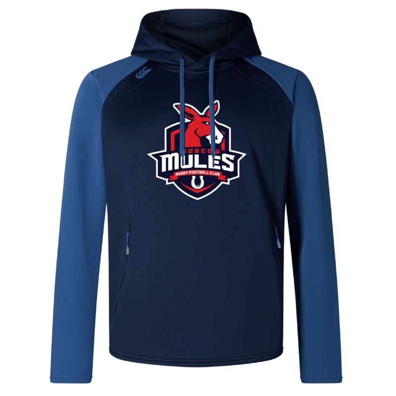 Moscow Mules RFC Elite Training Hoody by Canterbury XS Navy