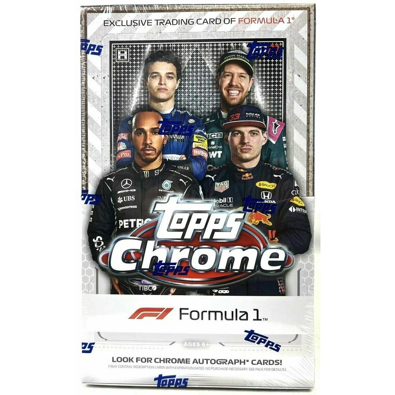 2021 Topps Chrome Formula 1 F1 Hobby Box