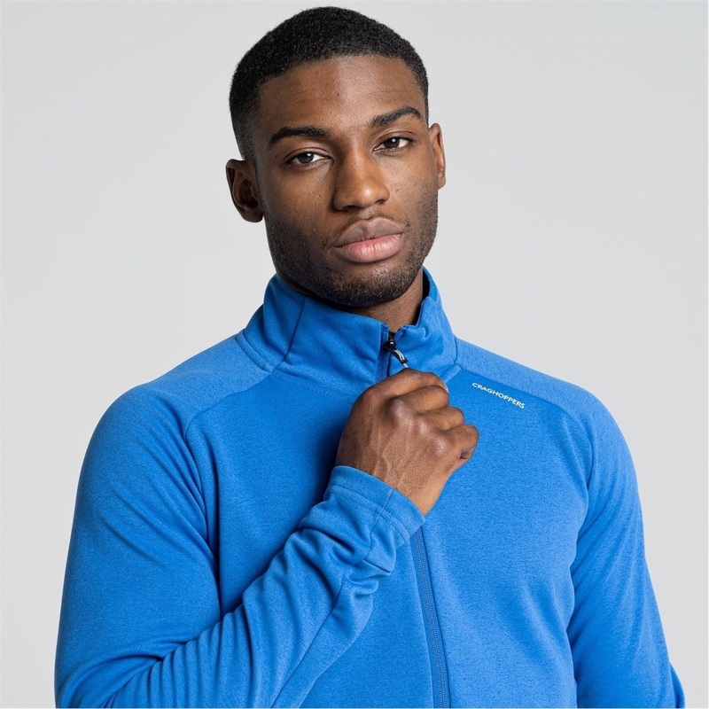 Craghoppers Dynamic Pro Zip Neck Regular Fit Sweatshirt 2X Large Bolt Blue