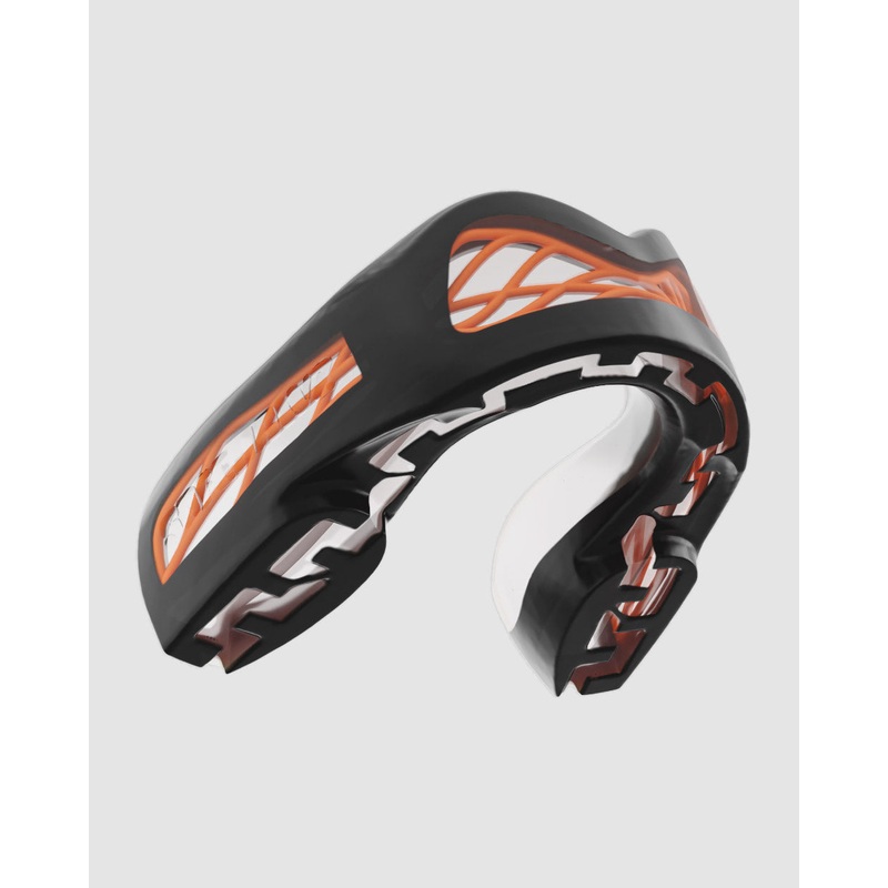 SAFEJAWZ Nitro Mouthguard – Black and Red – Adult